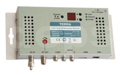 Цифровой Full HD модулятор TERRA MHD-100 HDMI в DVB-T - изображение 1