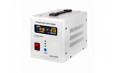 ИБП LogicPower LPY-PSW-500VA+ (350 Вт, ток заряда 5A/10A, внешняя батарея 12В) - изображение 1