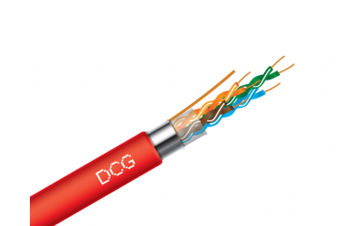 Сигнальний кабель DCG Fire Alarm Cable J-Y(St)Y 4x2x0.80mm BC F - зображення 1