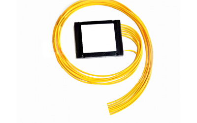 Зварні оптичні дільники FBT 1x6 без конекторів (ABS-box) - зображення 1