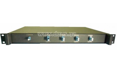 CWDM-1SM-04-8wave, Мультиплексор/Демультиплексор 4 каналам по одному волокну, 8 довжин хвиль - зображення 1