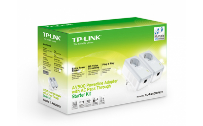 Powerline адаптер TP-Link TL-PA4010P KIT - зображення 2