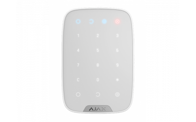Бездротова сенсорна клавіатура зі зчитувачем карт Ajax KeyPad Plus - зображення 2