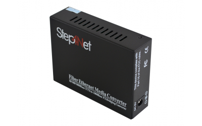 SFP медиаконвертор Step4Net MC-SFP1000-FE/GE с внешним БП