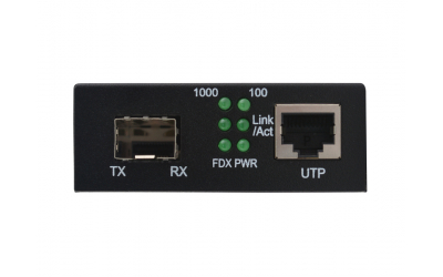 SFP медіаконвертор Step4Net MC-SFP1000-FE/GE із зовнішнім БЖ