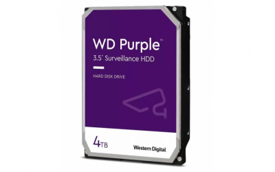 Жесткий диск внутренний WD 3.5" SATA III 4TB 256MB Purple Surveillance (WD42PURZ)