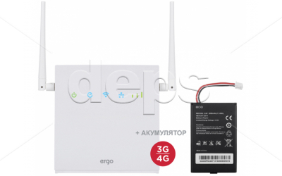 Ergo R0516B 4G/LTE роутер Wi-Fi N300 - зображення 1