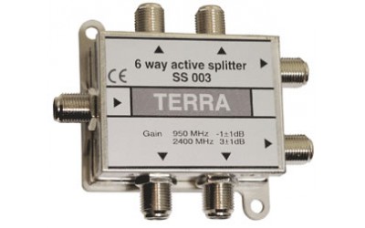 Шестиканальный активный делитель сигнала Terra SS003 - изображение 0