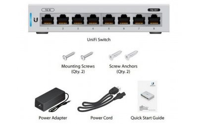 Коммутатор Ubiquiti UniFi Switch 8 (US-8) - изображение 3