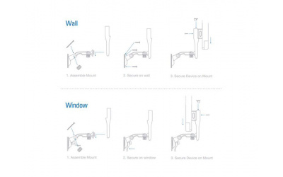 Кріплення Ubiquiti Window / Wall Mounting (NS-WM) - зображення 5