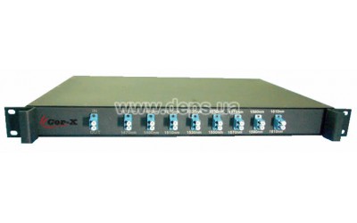 CWDM-Mux-Demux-8-LC, Мультиплексор/Демультиплексор 8 каналов по двум волокнам - изображение 0