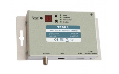 Цифровий Full HD модулятор TERRA MHD-101 HDMI в DVB-T - зображення 1
