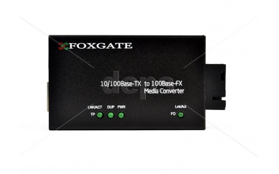 Мiнi медіаконвертери FoxGate ECm-R-0,1-1SM-1310/1550nm-20 - зображення 5