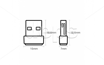 Бездротовий USB-адаптер Archer T600U Nano - зображення 2