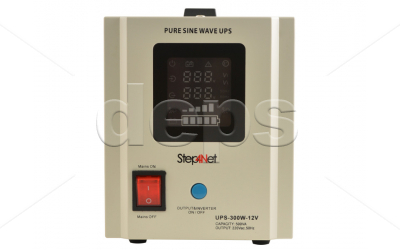ИБП Step4Net UPS-300W-12V (300 Вт, внешняя батарея 12В, ток заряда 5A/10A) - изображение 3