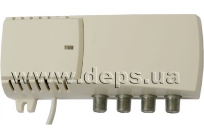 Підсилювачі квартирної розводки з подачею живлення на щогловий підсилювач TERRA серії AS037P CabrioLINE - зображення 1