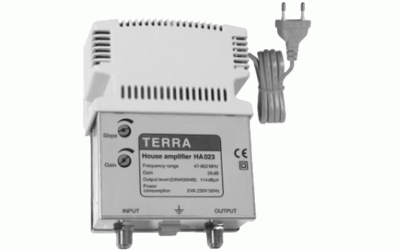 Домовые усилители TERRA серии HA013, HA023, HA023R30, HA023R65 - изображение 0