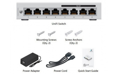 Коммутатор Ubiquiti UniFi Switch 8-60W (US-8-60W) - изображение 3