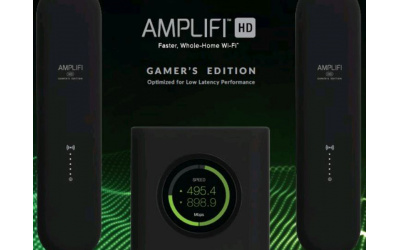 Комплект (з бездротового маршрутизатора AFi-R і двох точок AFi-P-HD) Ubiquiti AmpliFi High Density Gamer's Edition (AFi-G) - зображення 3