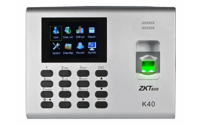 Биометрический терминал ZKTeco K40 ID - зображення 1