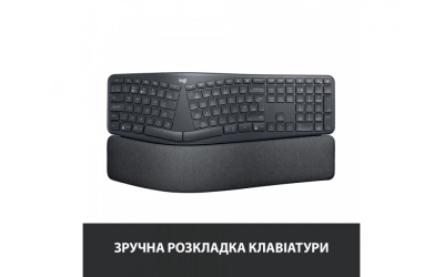 Бездротова клавіатура Logitech ERGO K860 for business - зображення 2