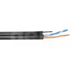 Ethernet cable Step4Net UTP CAT5e 2P 0,51mm CCA ,outdoor,self-supporting