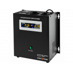 ДБЖ LogicPower LPY-W-PSW-800VA+ (560 Вт, ток заряду 5A/15A,  зовнішня батарея 12В)