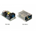 Блок питания Mean Well PSC-60A/PSC-60A-C с функцией UPS (38.6 Вт, ток заряда 1.5А/внешняя АКБ 12В)