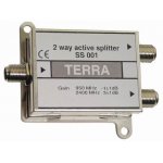 Double-channel active signal splitter Terra SS001