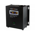 ДБЖ LogicPower LPA-W-PSW-500VA  (350 Вт, ток заряду 5A/10A, зовнішня батарея 12В)