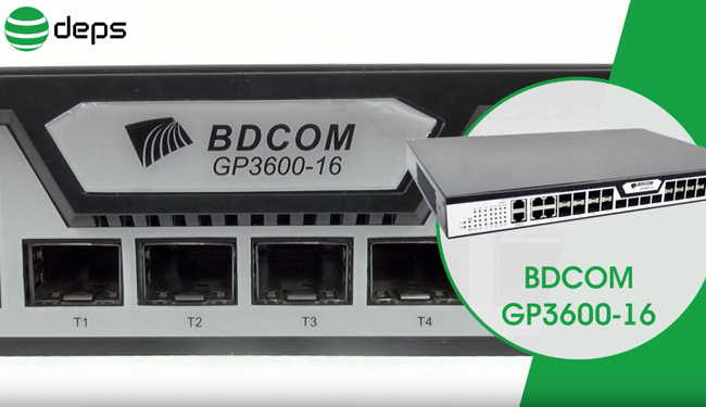 GPON OLT BDcom GP3600-16
