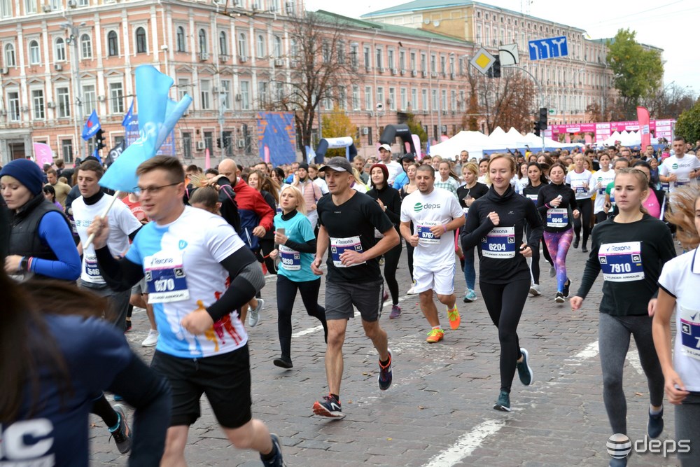 DEPS на забеге Wizz Air Kyiv City Marathon
