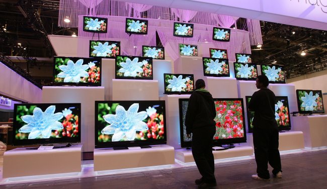 Samsung і LG контролюють майже половину світового ринку телевізорів