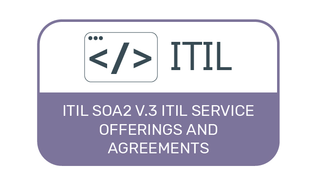 ITIL SOA2 v.3 ITIL Service Offerings and Agreements: управление финансами и планированием IT-сервисов